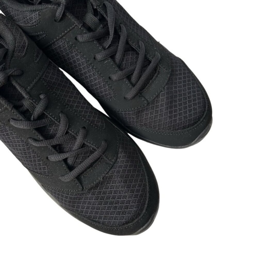 Athletic Works Active Performance Cushion Foam Black Sneakers - Size 9 - Picture 2 of 14
